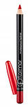 Олівець для губ водостійкий Flormar Waterpoof Lipliner № 233 Dramatteic Red (Червоний), фото 2