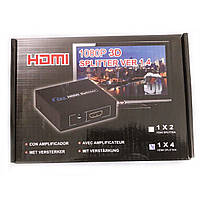 Сплиттер HDMI SWITH 4K 4в1 Black (vi019-LVR)