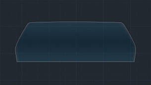 Захисне гібридне скло на монітор 14.5" MATT BMW 8 / M8 2018 -