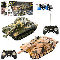 Набір ігровий HB-DZ03 танк, радіокер., акум., 360°, муз., світло, кор., 50-19,5-23 см.
