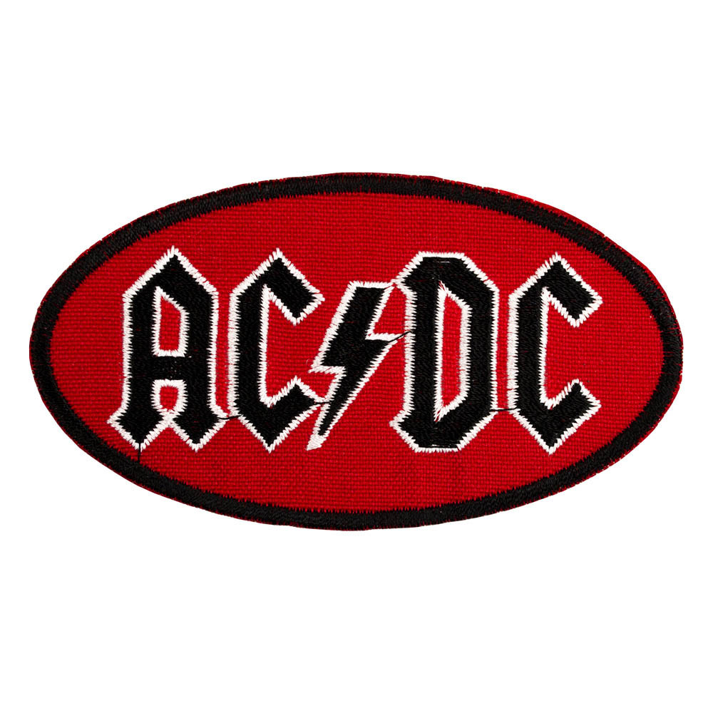 Нашивка AC/DC 4 овал