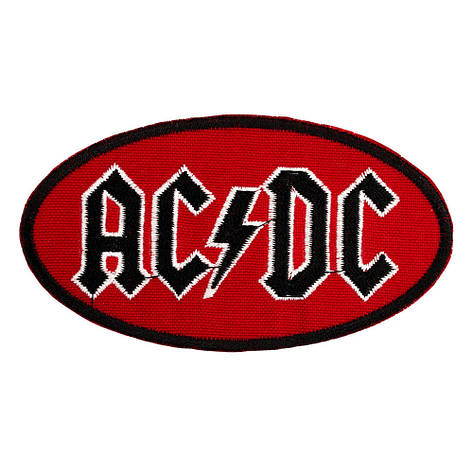 Нашивка AC/DC 4 овал, фото 1