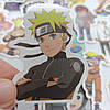 Набір вінілових наклейок стикерів Наруто Naruto No2 Аніме Стикербомбінг на автотелефон ноутбук стіну 50 шт., фото 10