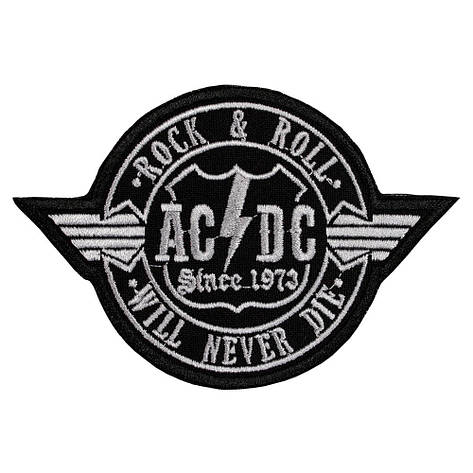 Нашивка з вишивкою AC/DC 6 rock'n'roll, фото 2