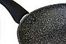 Сковорода з антипригарним покриттям CON BRIO Eco Granite 20 см Колір чорний 4207д-CB, фото 2