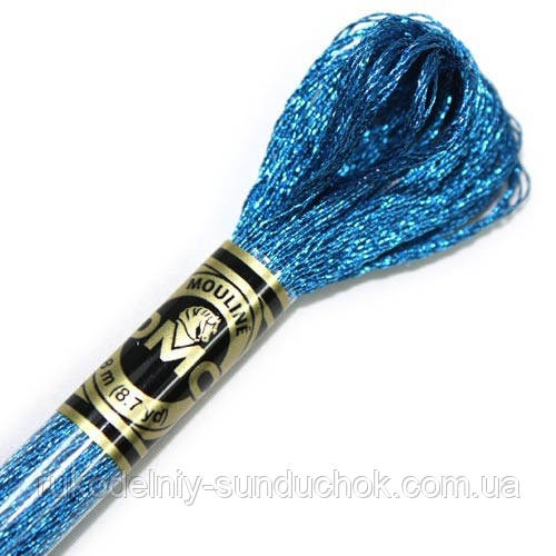 Нитки металлик E3843 DMC ДМС (Франция), фото 1