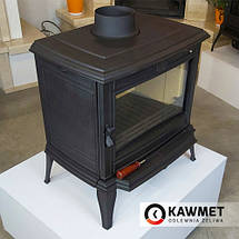 Чавунна піч KawMet S11 (8,5 KW) Premium PROMETEUS з вторинним допалюванням, фото 5
