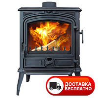 Чугунная печь KawMet S14 (6,5 KW) Premium + боковая загрузка