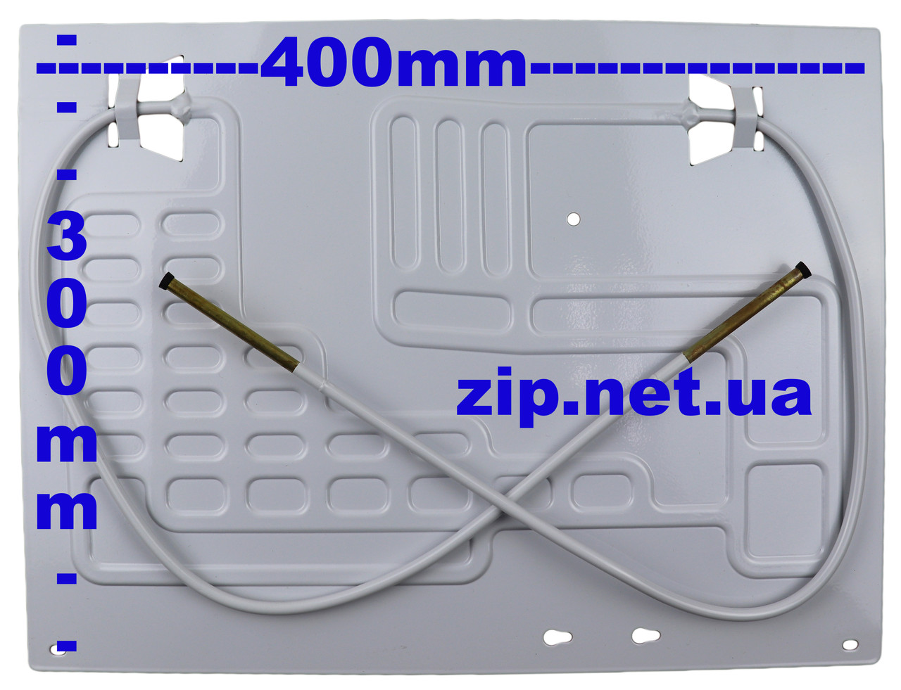Испаритель холодильника 300*400 мм. 2-ва патрубка - фото 1 - id-p204558832