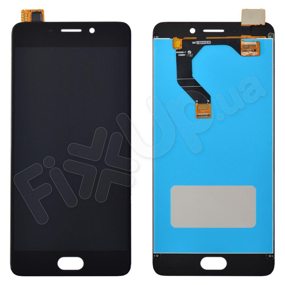 Дисплей Meizu M6 Note з тачскріном в зборі, колір чорний