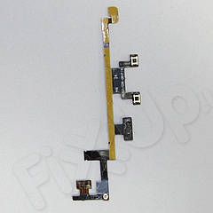 Шлейф для iPad 4 з кнопками включення і регулювання гучності