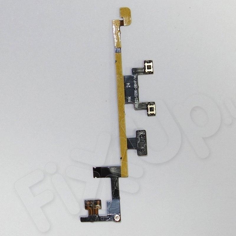 Шлейф для iPad 4 з кнопками включення і регулювання гучності