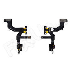 Шлейф з датчиком освітленості, датчик наближення і фронтальною камерою для iPhone 5