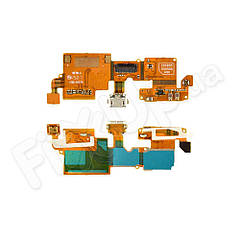 Шлейф для ZTE Blade V6, Blade X7, з роз'ємом заряджання та мікрофоном