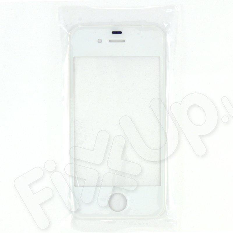 Скло корпусу для iPhone 4, колір білий