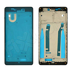 Рамка (середня частина) для дисплея Xiaomi Redmi 3, колір чорний