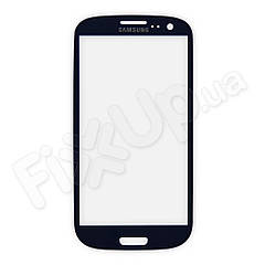 Скло корпусу для Samsung i9300, колір синій