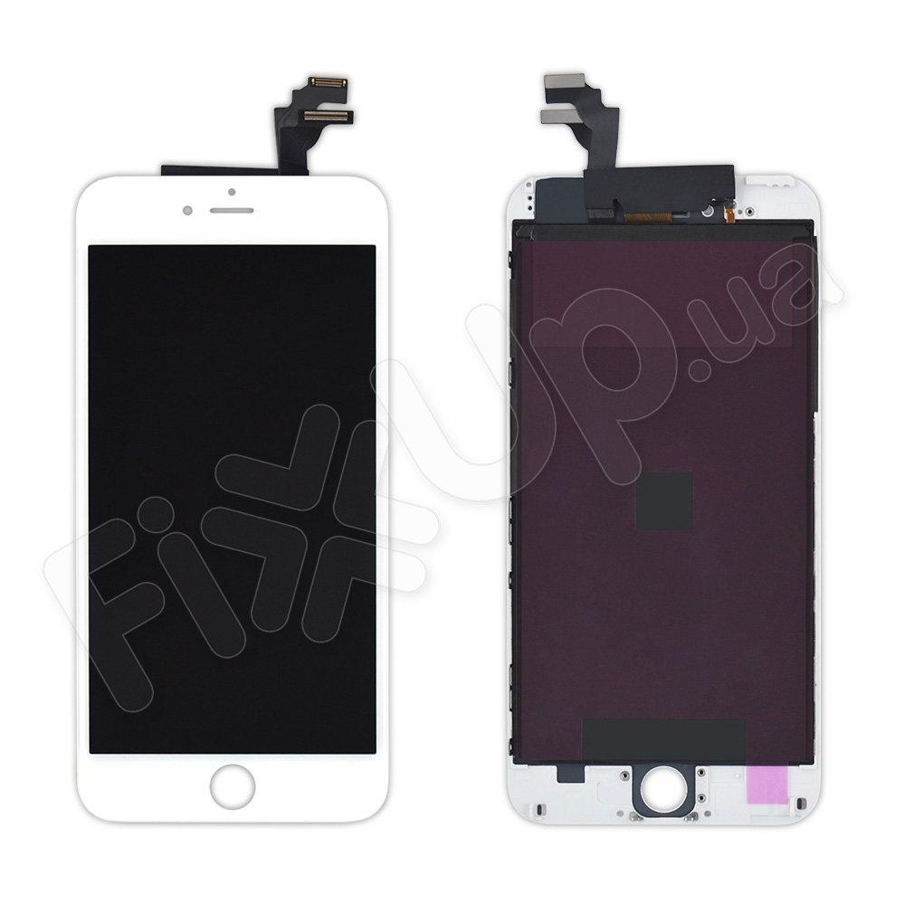 Дисплей iPhone 6 Plus з тачскріном в зборі, колір білий, Китай високої якості