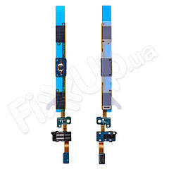 Шлейф для Samsung J510F Galaxy J5 (2016) з кнопкою home і роз'єм навушників