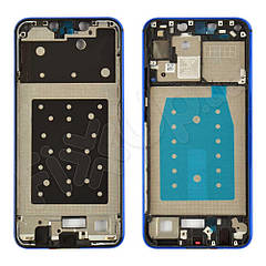 Рамка (середня частина) для дисплея Huawei P Smart Plus, колір синій