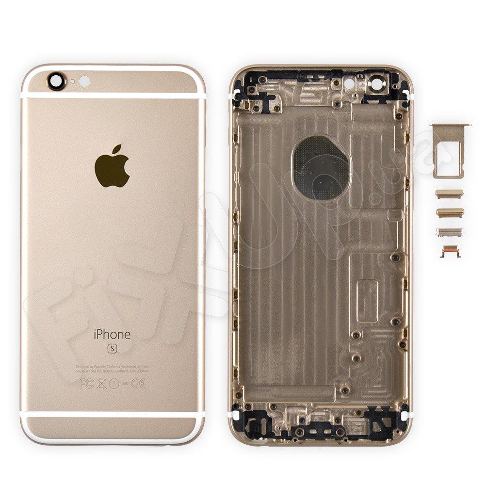 Корпус iPhone 6S (4,7), цвет золотой, оригинал
