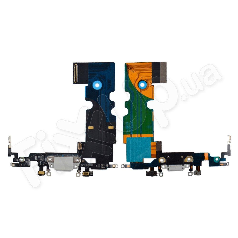 Шлейф зарядки для iPhone 8, колір срібло, Китай високої якості