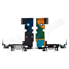 Шлейф зарядки для iPhone 8, колір срібло, Китай високої якості