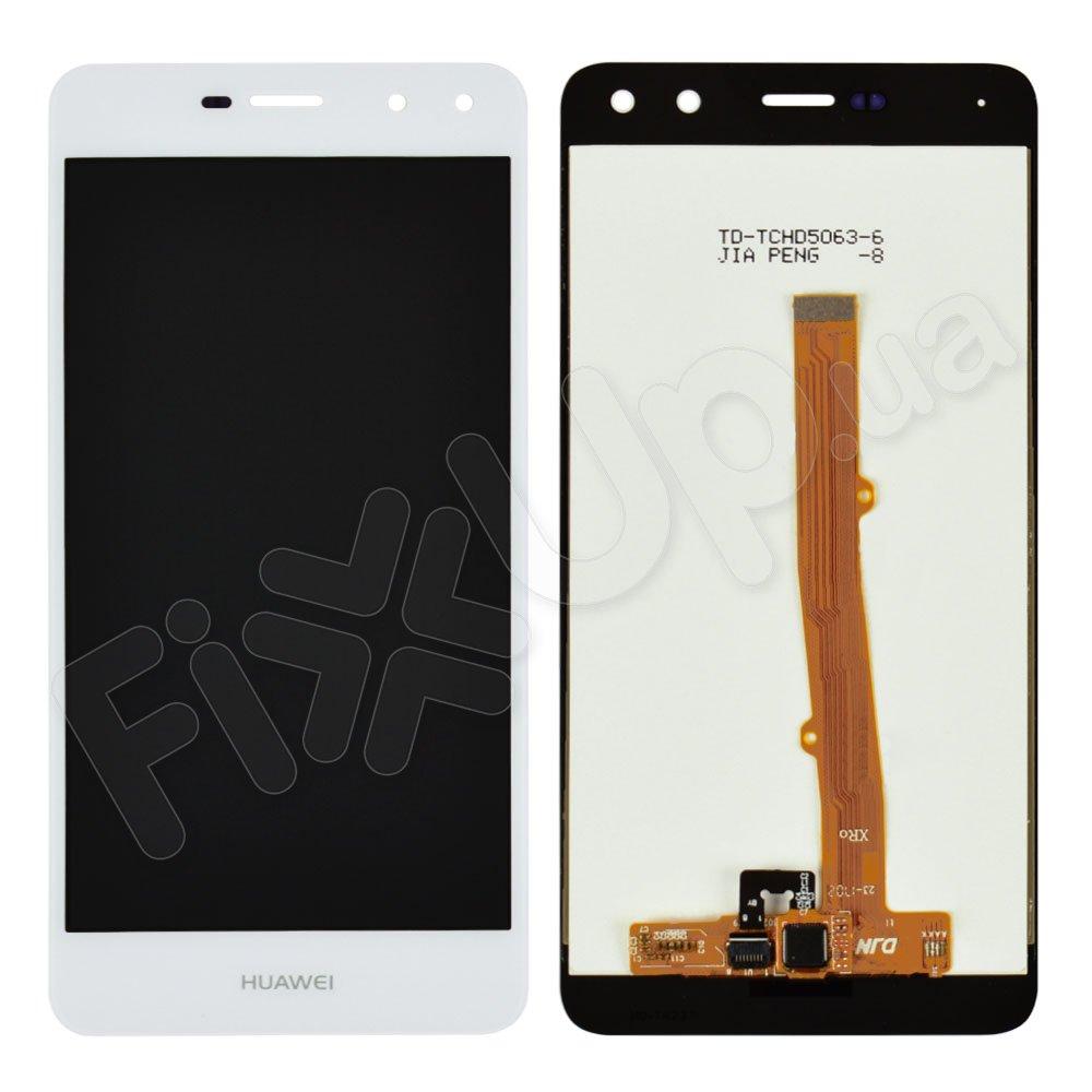 Дисплей для Huawei Y5, Y5 III (2017) (MYA-U29, MYA-L02, MYA-L22) з тачскріном в зборі, колір білий