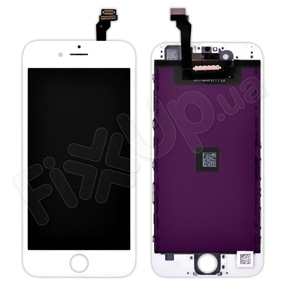 Дисплей iPhone 6 (4.7) з тачскріном в зборі, колір білий, Китай високої якості, уцінка