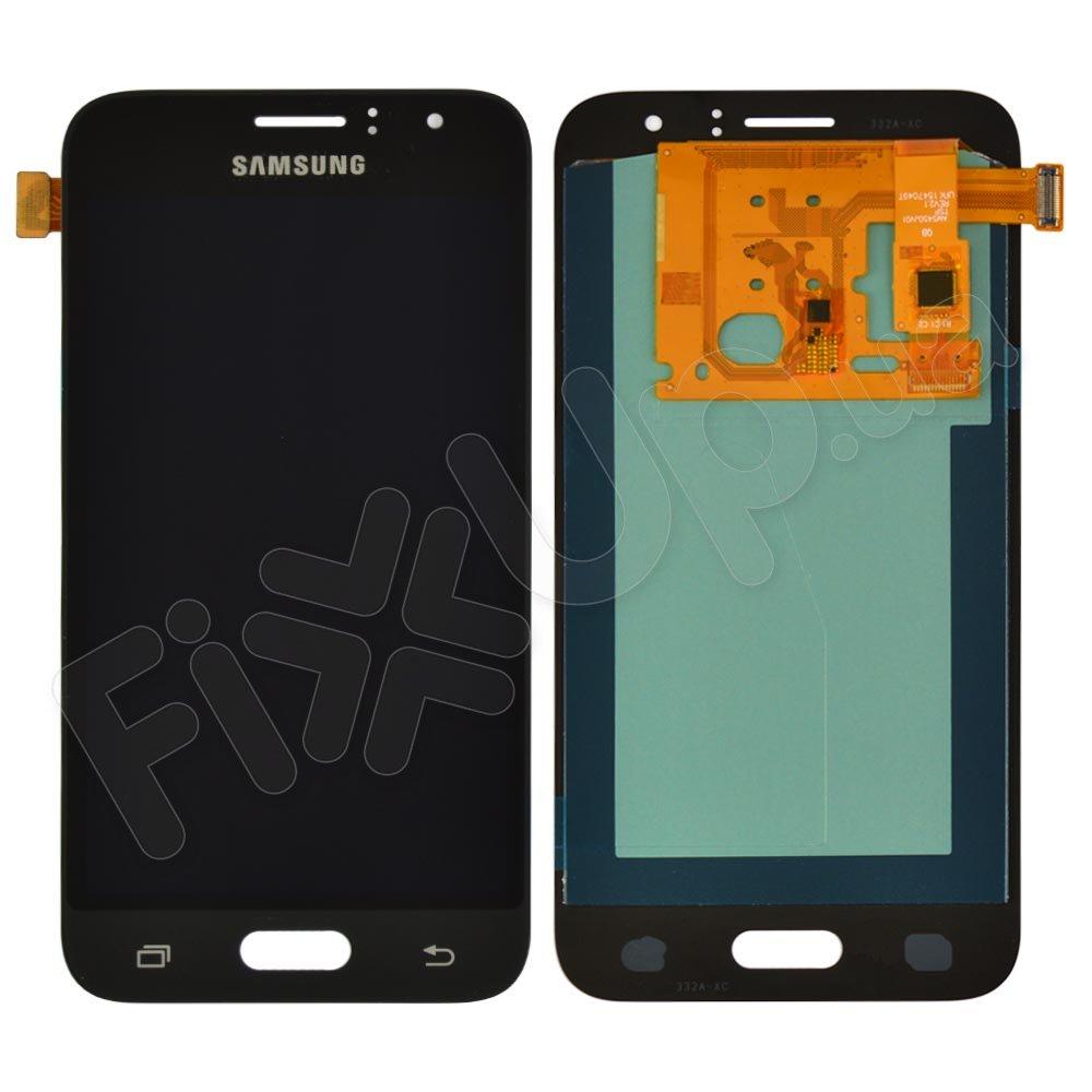 Дисплей для Samsung моделі j120 Galaxy J1 (2016) з тачскріном в зборі, колір чорний, OLED