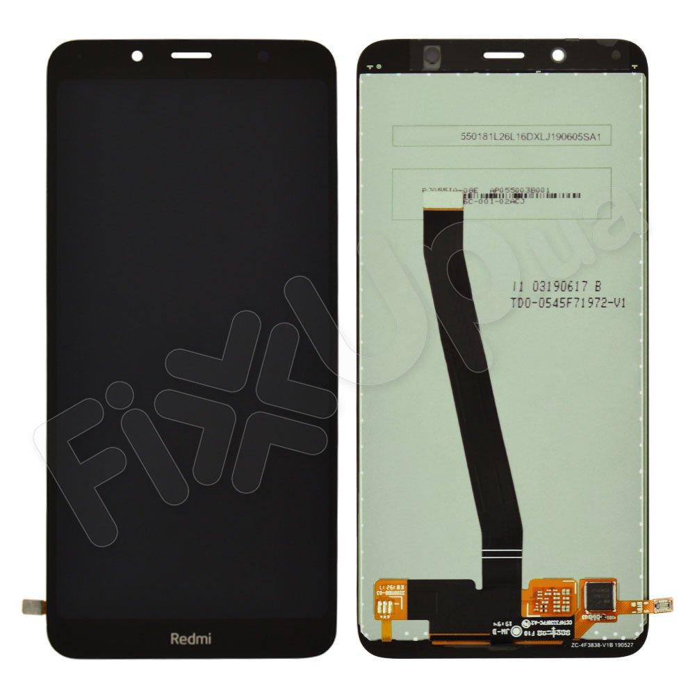 Дисплей для Xiaomi Redmi 7A з тачскріном в зборі, колір чорний, Китай високої якості