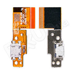 Шлейф для Lenovo B8000 з роз'ємом зарядки