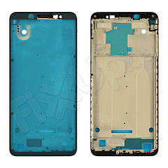 Рамка (середня частина) для дисплея Xiaomi Redmi Note 5/Note 5 Pro, колір чорний