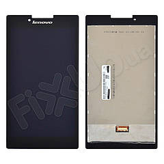 Дисплей Lenovo Tab 2 A7-30, A7-30DC, A7-30F, A7-30HC (TV070WSM-TL0) з тачскріном в зборі, колір черни