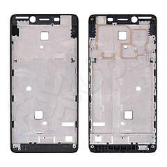 Рамка (середня частина) для Lenovo K3 A6000, колір чорний
