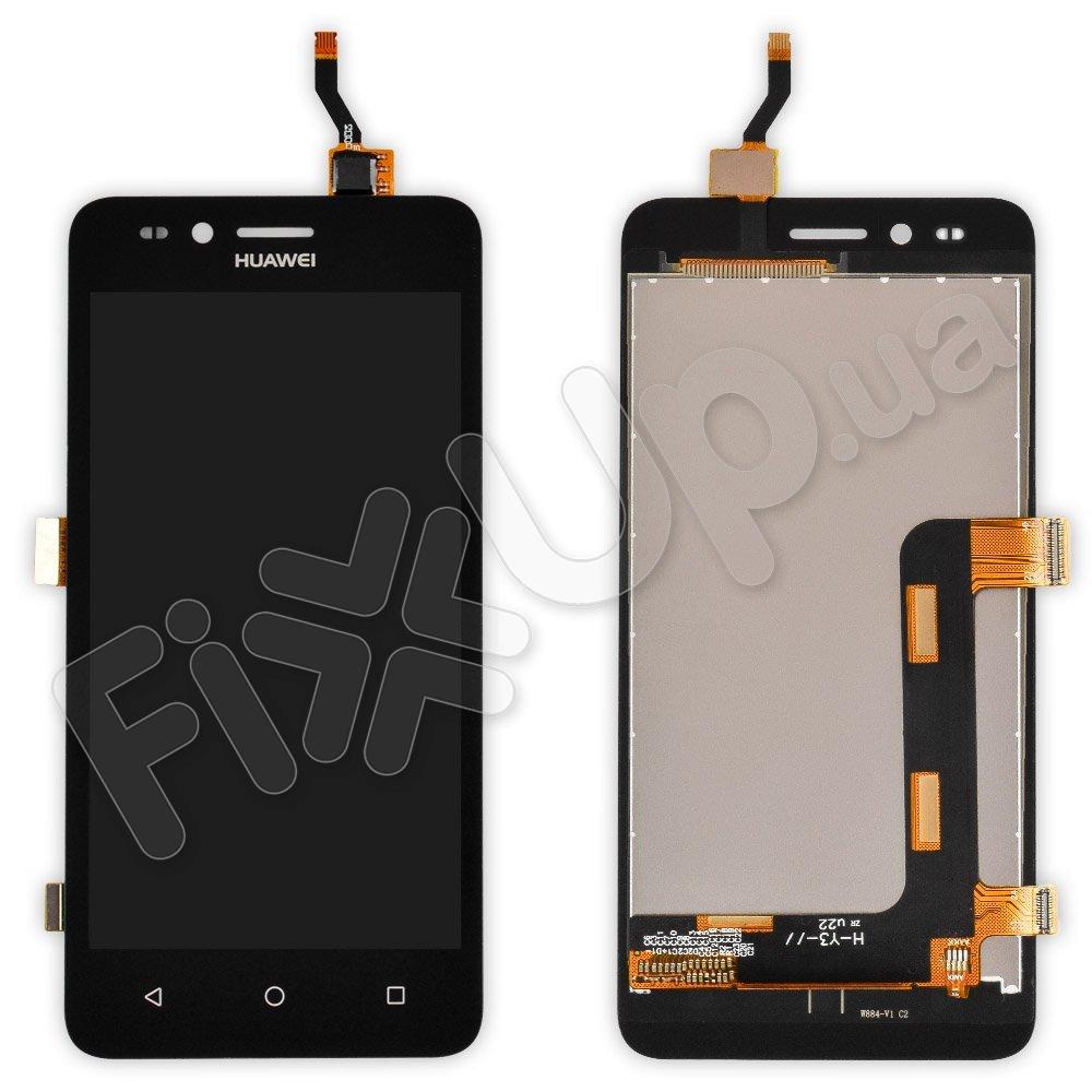 Дисплей Huawei Y3 II (LUA-U03, U22, U23, L03, L13, L23) 3G з тачскріном в зборі, колір чорний