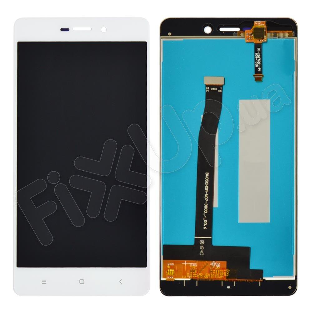 Дисплей для Xiaomi Redmi 3, 3S, 3X, 3 Pro з тачскріном в зборі, колір білий, Китай високої якості