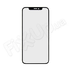 Стекло корпуса для iPhone XS с OCA пленкой, цвет черный