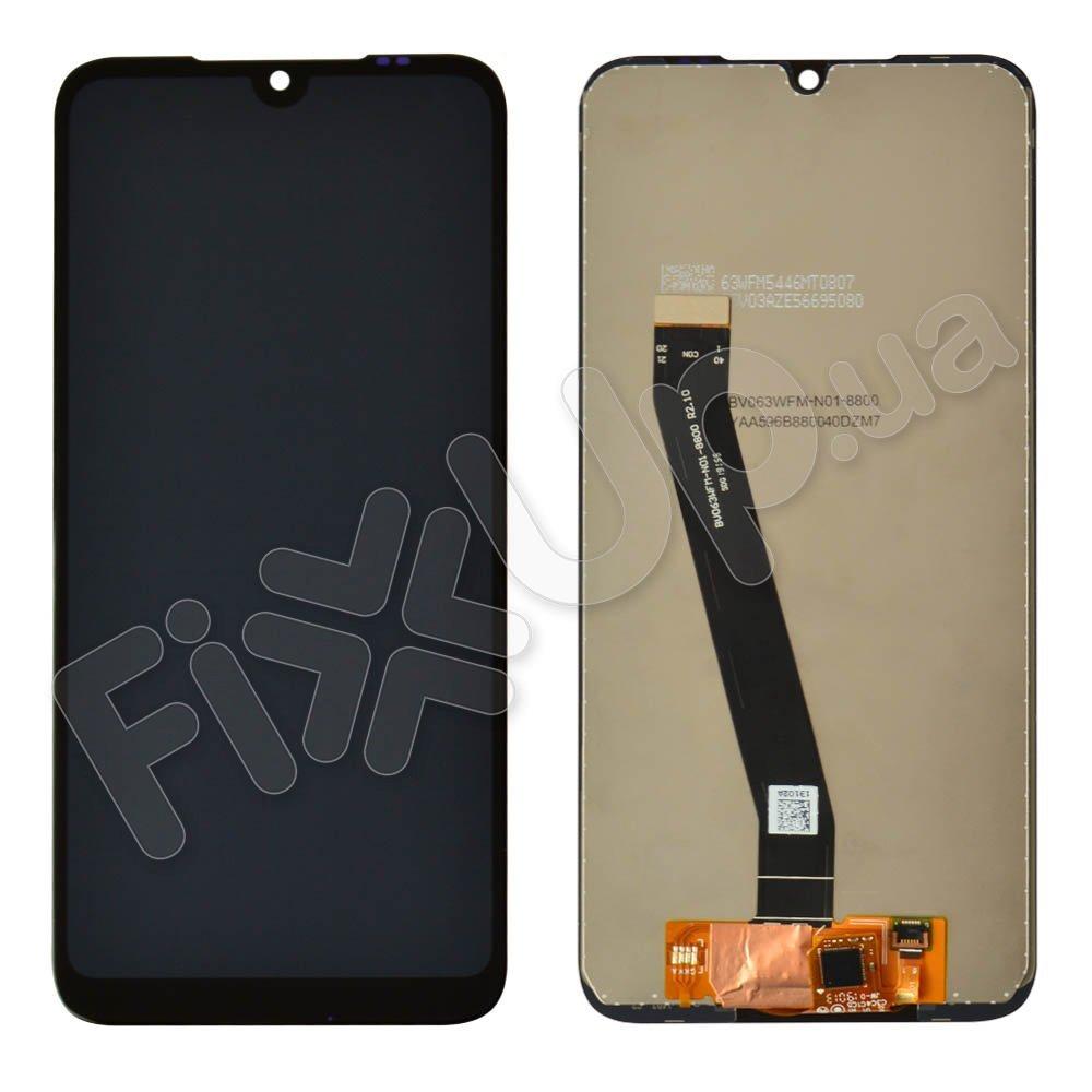 Дисплей для Xiaomi Redmi 7 з тачскріном в зборі, колір чорний, Китай високої якості, уцінка