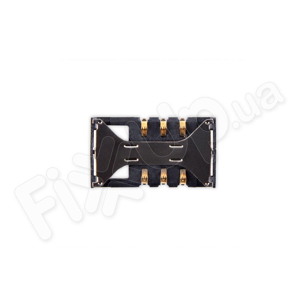 Роз'єм сім-карти Samsung S5830, S5670, S7350, S8300, B5722, i900, A717, D210, i6210, S5830, S5830i,