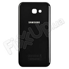 Задня кришка Samsung A720 Galaxy A7 (2017), колір чорний