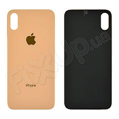 Задня кришка для iPhone XS, колір золотий