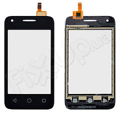 Тачскрін Alcatel 4009D One Touch Dual Sim, колір чорний