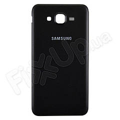 Задня кришка Samsung J700H/DS Galaxy J7 (2015), колір чорний