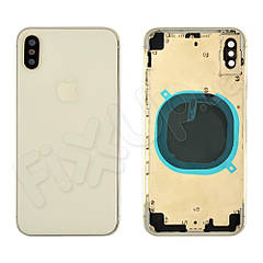 Корпус для iPhone X (5.8), колір срібло