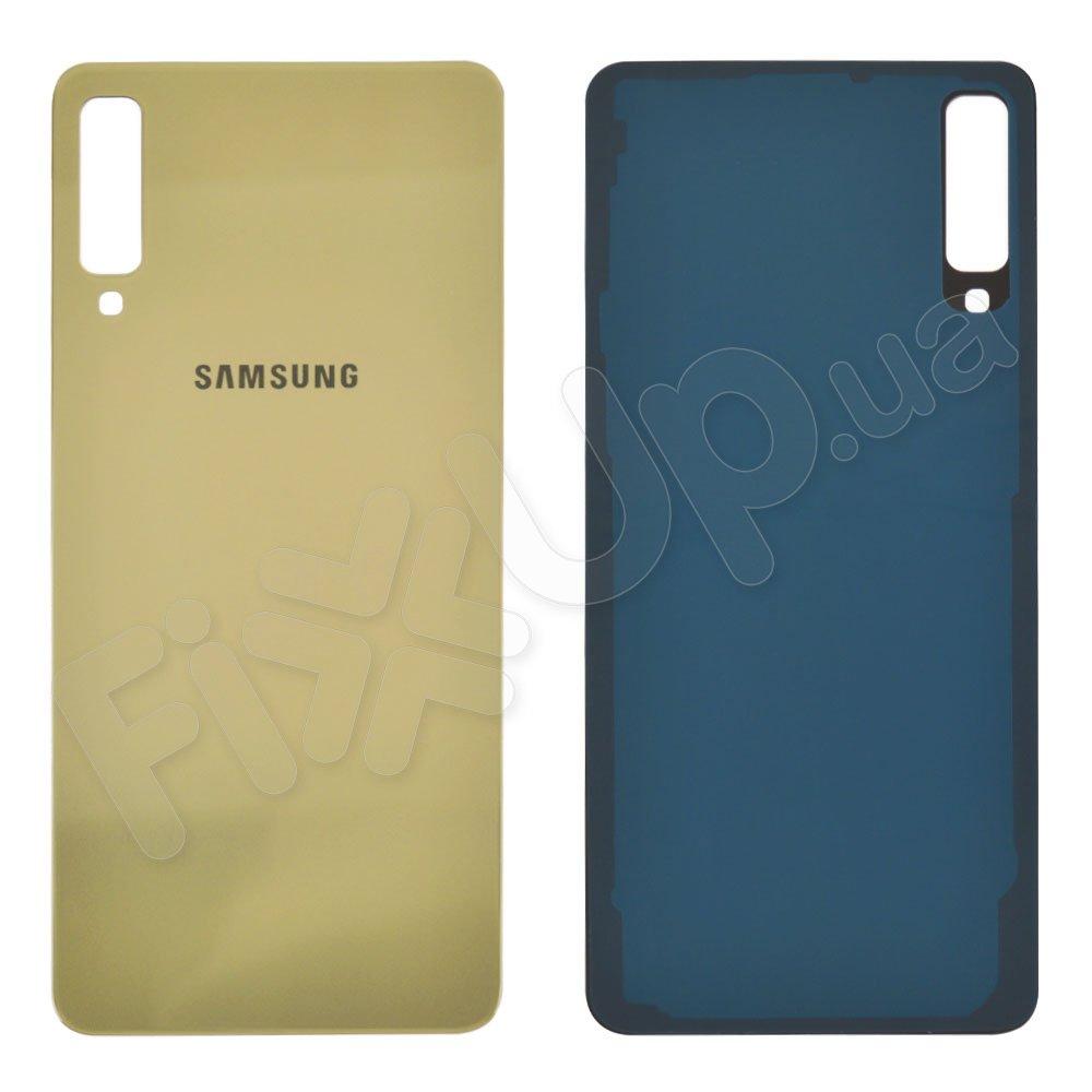 Задня кришка для Samsung A750 Galaxy A7 (2018), колір золотий