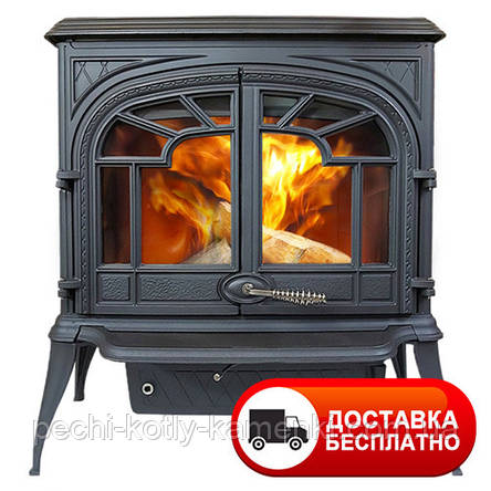 Чавунна піч KawMet S9 (11.3 KW) Premium ZEUS з вторинним допалюванням, фото 1