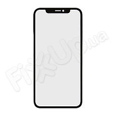 Скло корпусу для iPhone XR (6.1) з OCA плівкою, колір чорний