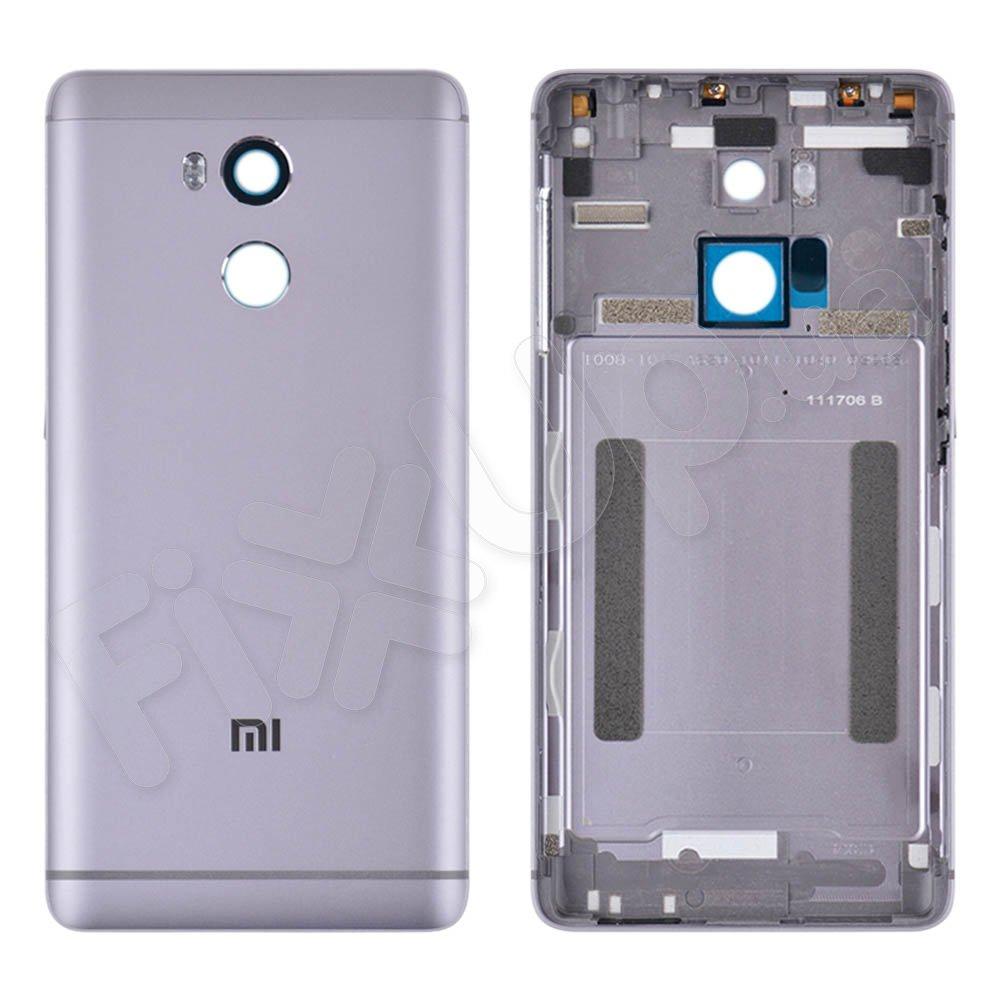 Задня кришка для Xiaomi Redmi 4 Pro, колір сірий, оригінал