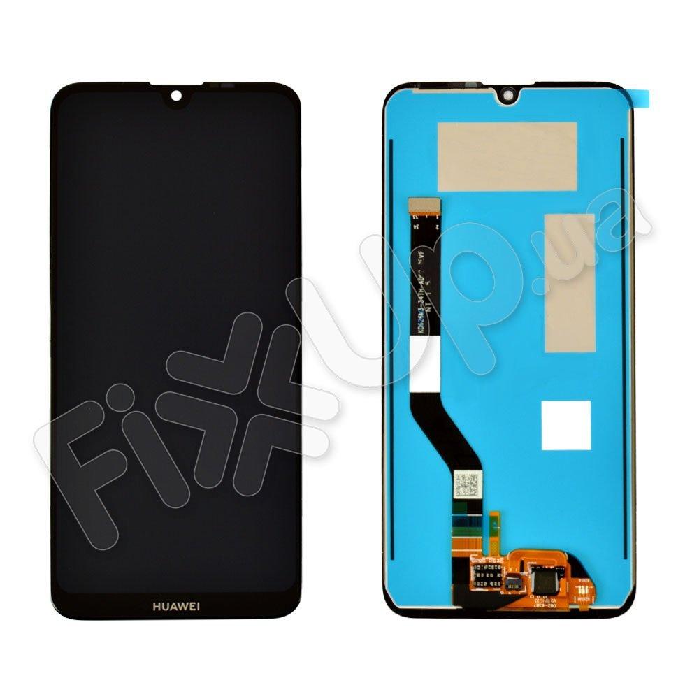 Дисплей для Huawei Y7 Prime 2019 4 64GB,11pin з тачскріном в зборі, колір чорний, Китай високої якос